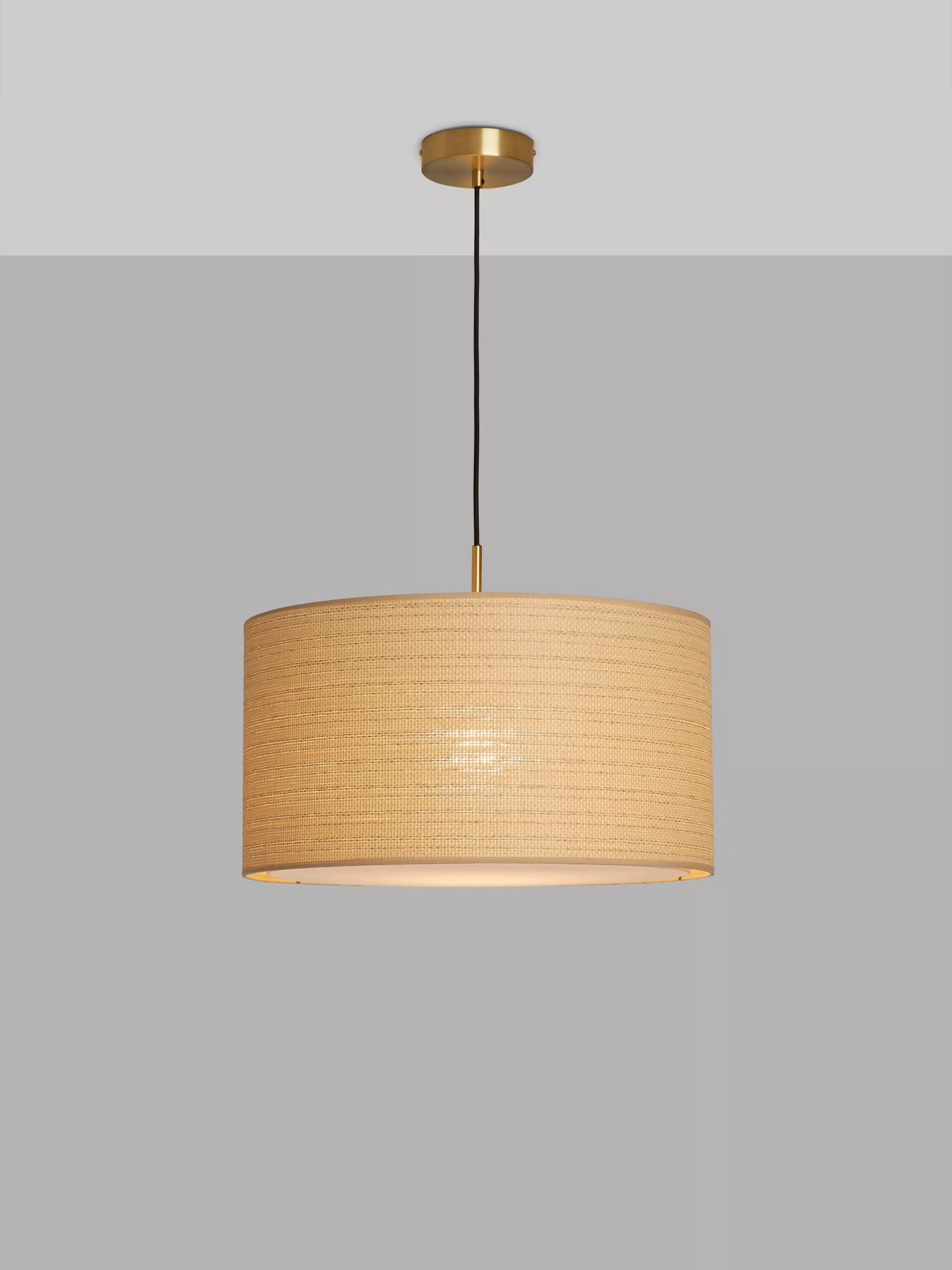 John Lewis Serenity Pendant Ceiling Light, Natural