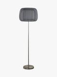 John Lewis Harmony Ribbon New Base Floor Lamp, Chrome