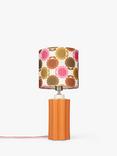 Orla Kiely Scallop Table Lamp, Terracotta