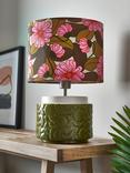 Orla Kiely Tile Table Lamp, Olive