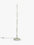 John Lewis Candlestick Floor Lamp Base, White