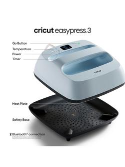 Cricut EasyPress 3 Heat Press Machine, Zen, Small - view 2, Zen