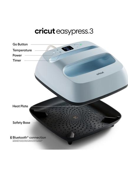 Cricut EasyPress 3 Heat Press Machine, Zen, Medium - view 2, Zen