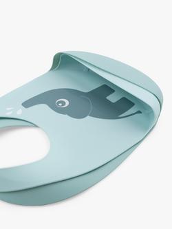 Done by Deer Deer Friends Silicone Bib, Pack of 2, Blue - view 2, Blue