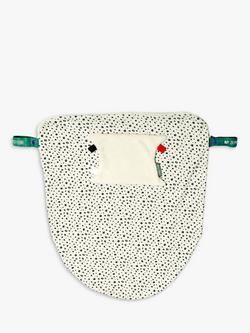 Cheeky Chompers Leopard Print Baby Travel Blanket, Nude/Neutral, Nude/Neutral