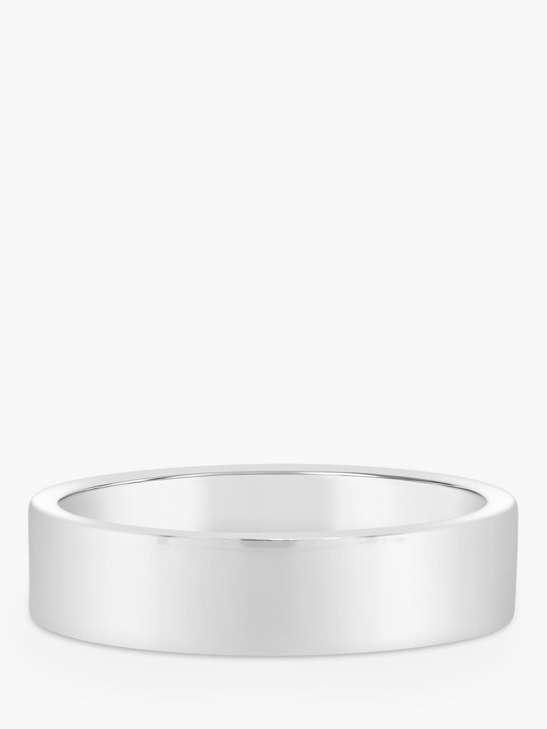 Product image 3 of 5, which shows Milton & Humble Jewellery Pre-Loved 950 Platinum Band Ring, Dated 2007