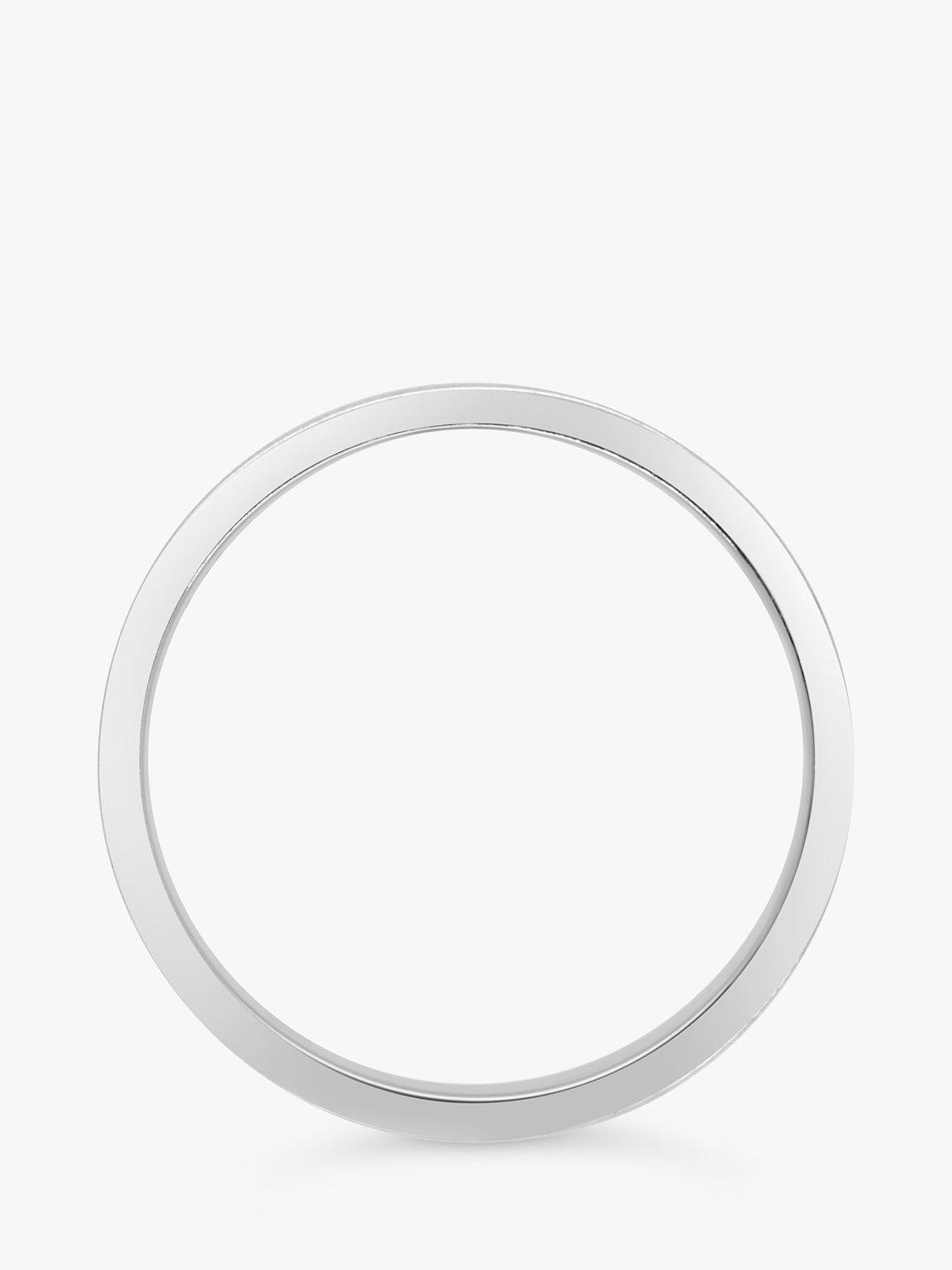 Product image 4 of 5, which shows Milton & Humble Jewellery Pre-Loved 950 Platinum Band Ring, Dated 2007