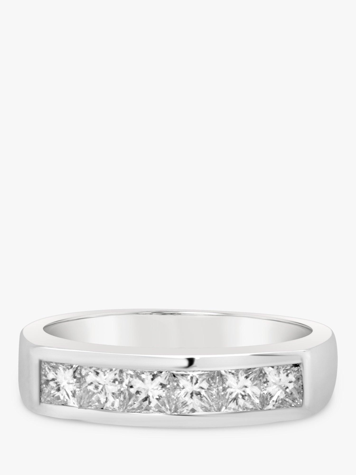 Product image 2 of 5, which shows Milton & Humble Jewellery Pre-Loved 18ct White Gold Diamond Eternity Ring, Dated London 2002