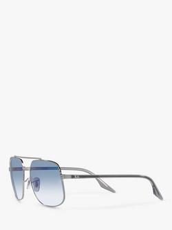 Ray-Ban RB3699 Men's Square Sunglasses, Gunmetal - view 2, Gunmetal