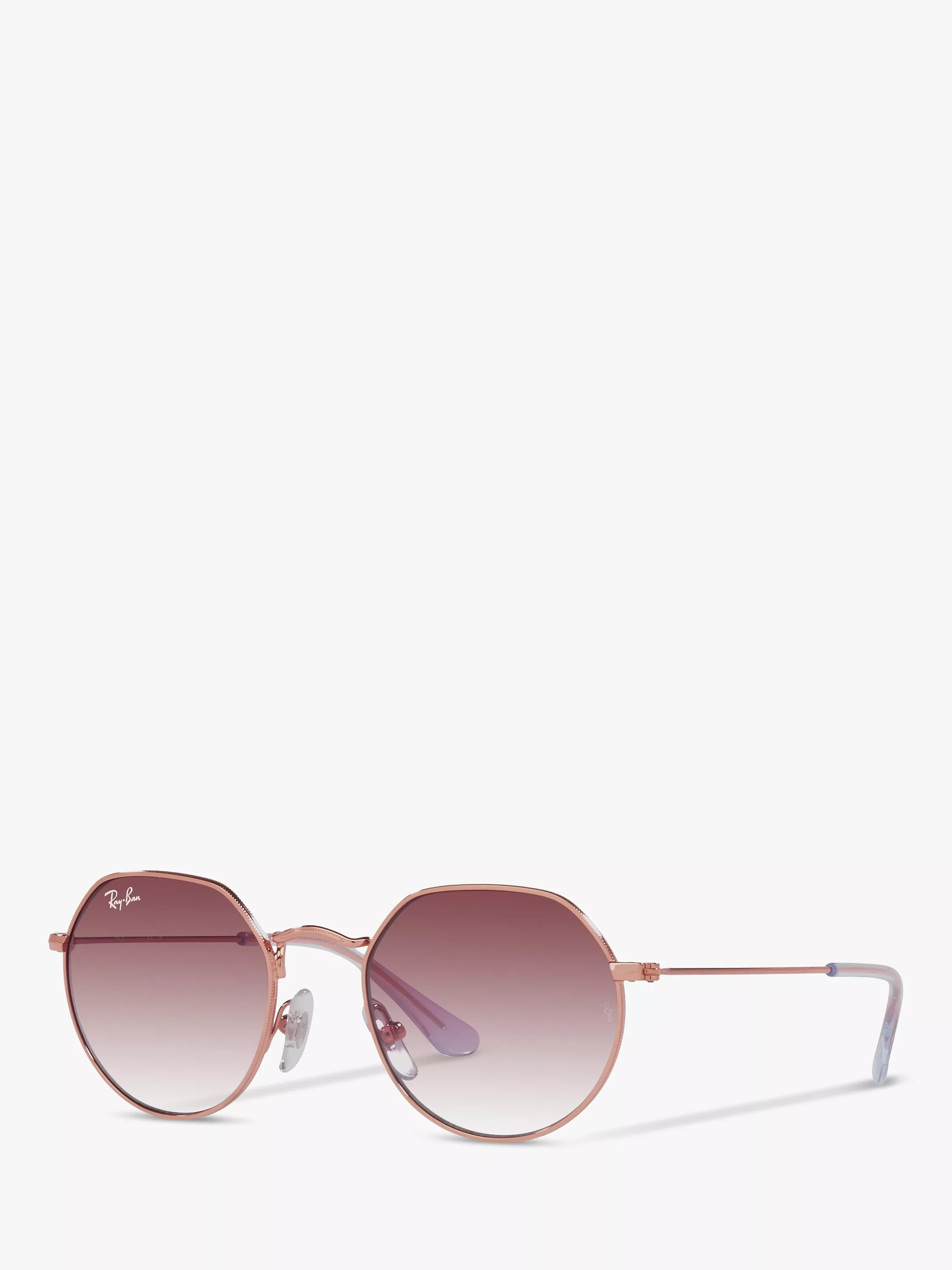 Pink gradient brown ray ban best sale