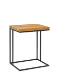 John Lewis Calia Wide Sofa Side Table, Solid Oak