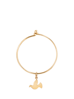 Recognised Dove Popon Bangle, Gold