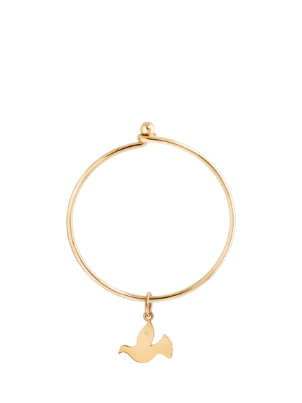 Recognised Dove Popon Bangle, Gold