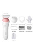 Philips 6000 Series BRL146/00 Lady Shaver, White