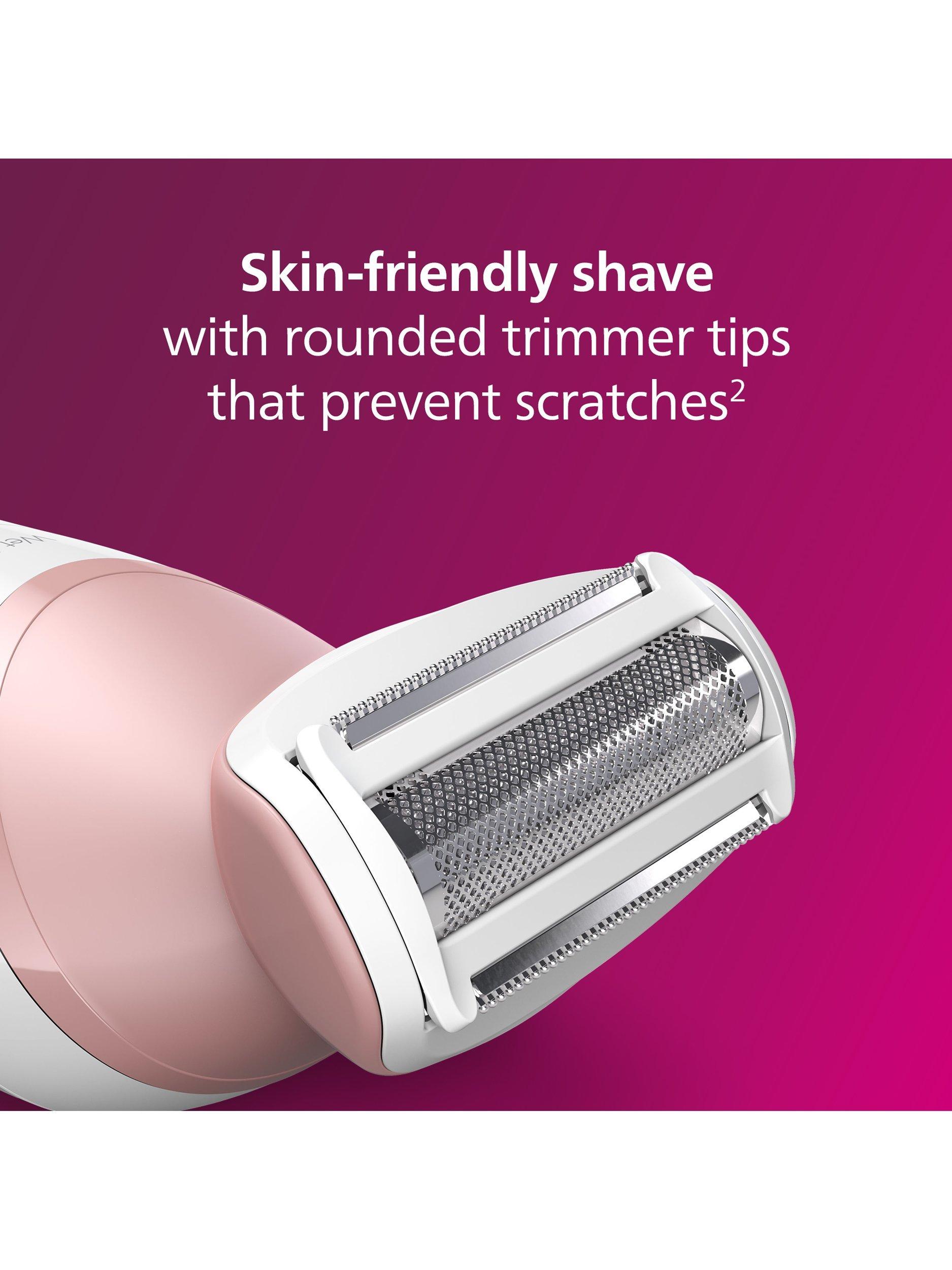 Product image 3 of 7, which shows Philips 6000 Series BRL146/00 Lady Shaver, White