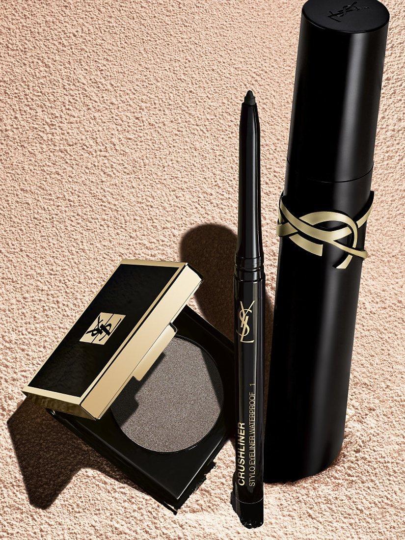 Product image 4 of 5, which shows Yves Saint Laurent Satin Crush Eyeshadow, 28 Unconforming Taupe
