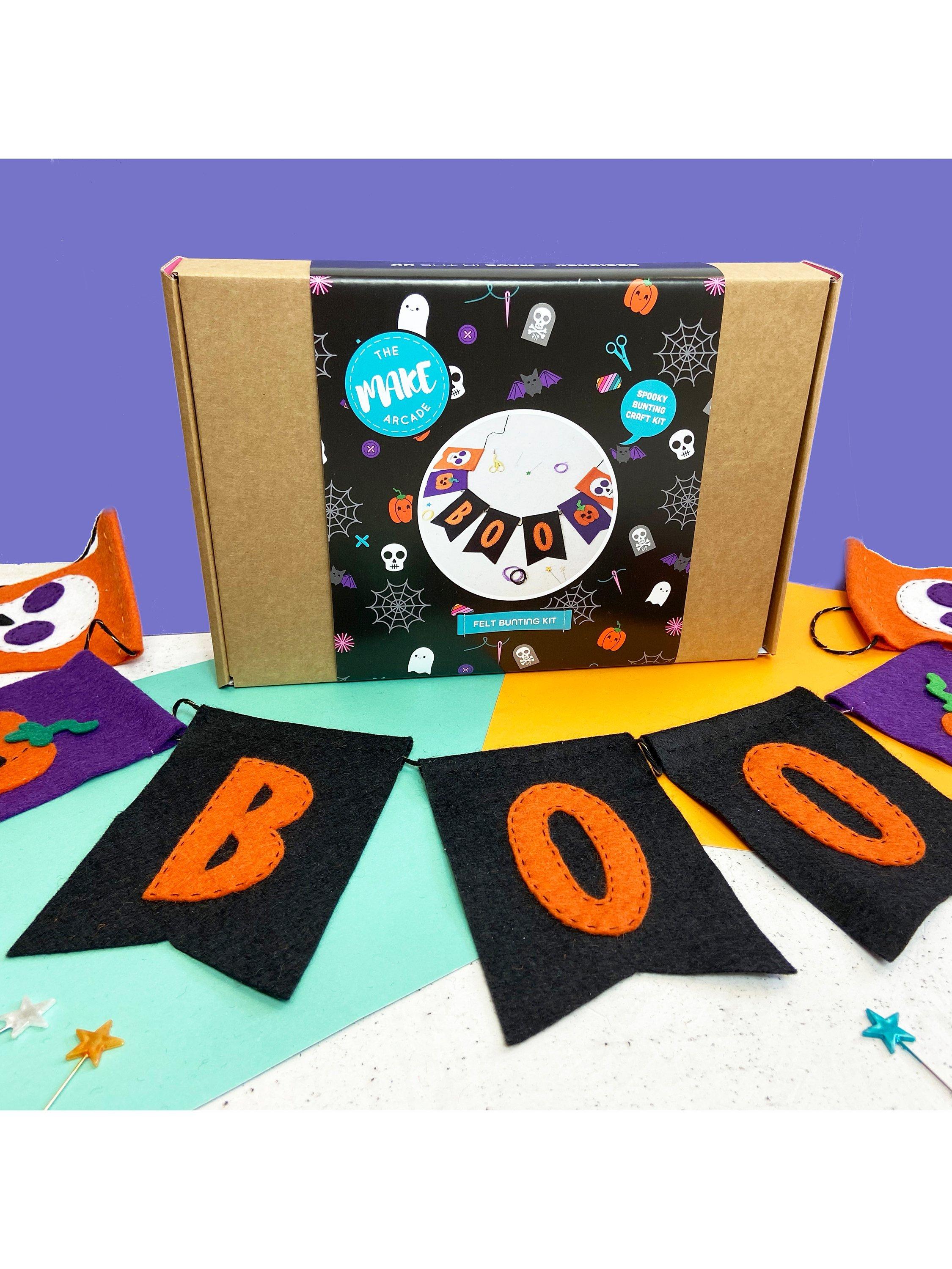 The Make Arcade Halloween Felt Banner Kit