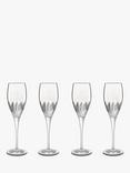 Luigi Bormioli Diamante Champagne Glass, Set of 4, 220ml, Clear