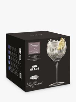 Luigi Bormioli Diamante Gin Balloon Glass, Set of 4, 650ml, Clear - view 2, Clear