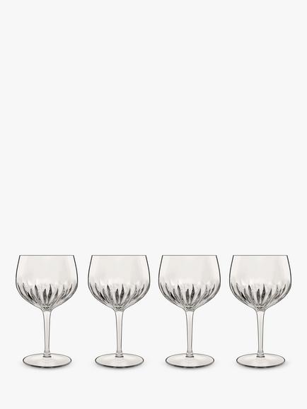 Luigi Bormioli Mixology Gin Balloon Glass, Set of 4, 800ml, Clear, Clear
