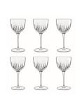 Luigi Bormioli Mixology Nick & Nora Cocktail Glass, Set of 6, 150ml, Clear