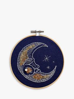 MakeBox & Co Moth & Moon Embroidery Kit - view 2, 