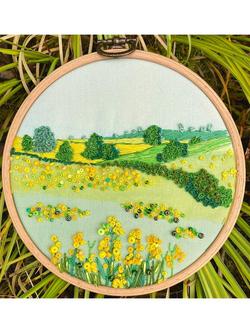 Rowandean Fields of Gold Embroidery Kit, Multi