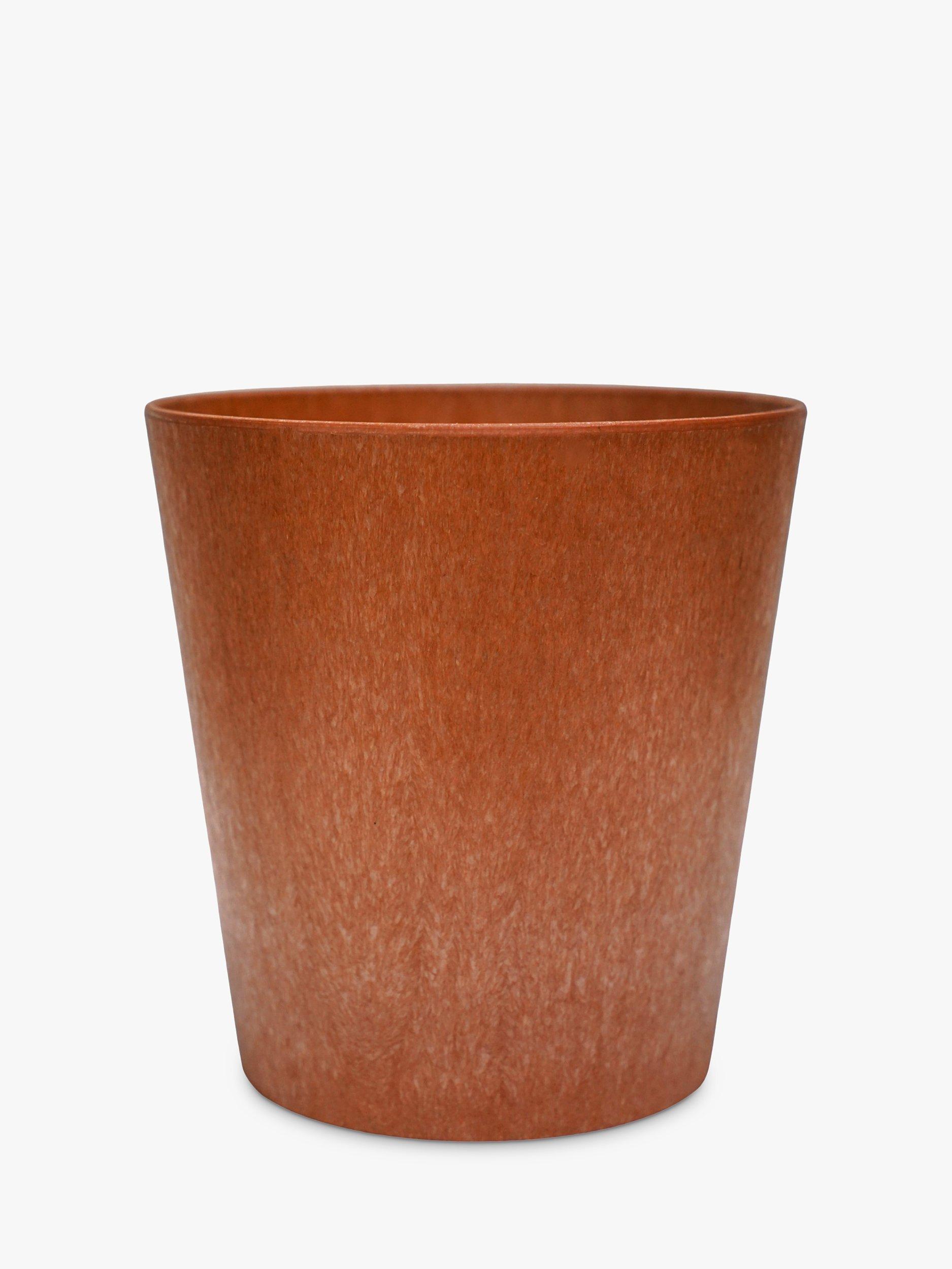 Ivyline Pula Recyclable Indoor/Outdoor Planter, 16cm, Copper