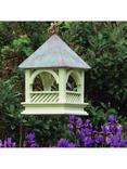 Wildlife World Hanging Bempton Bird Table, Pale Green