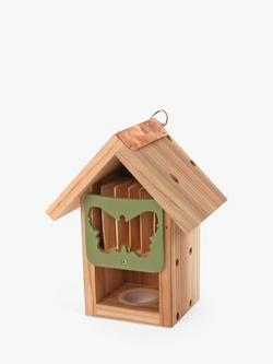 Wildlife World Wood Butterfly Barn, Natural/Green, Natural/Green