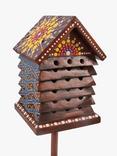 Wildlife World Wood Artisan Bee Hotel, Natural/Multi