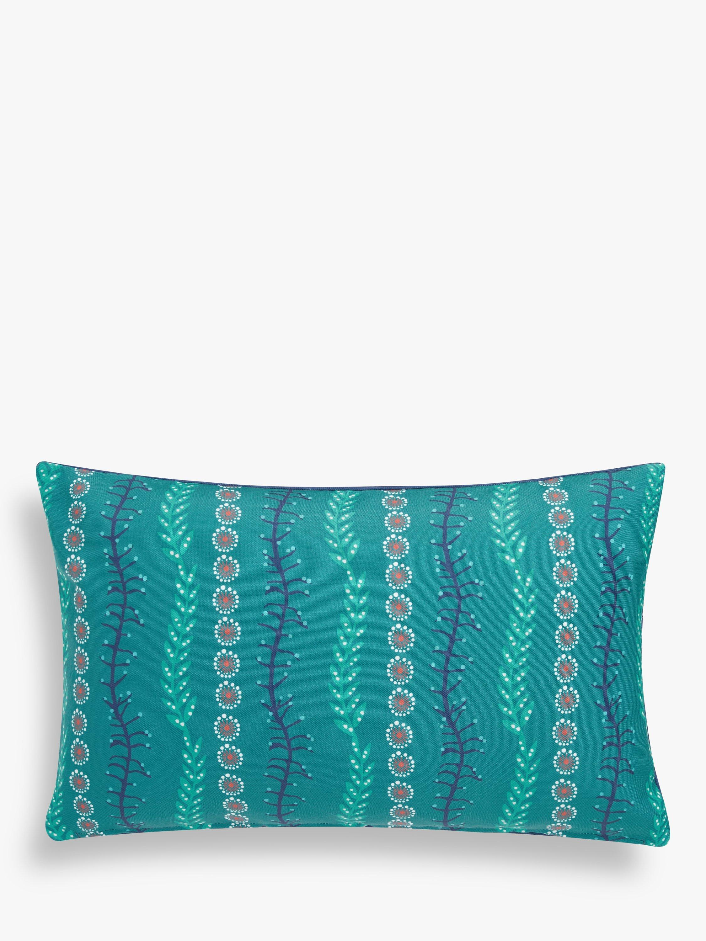 John Lewis Seaplant Indoor/Outdoor Cushion, Multi