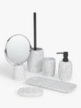 John Lewis Terrazzo Bathroom Accessories, Natural