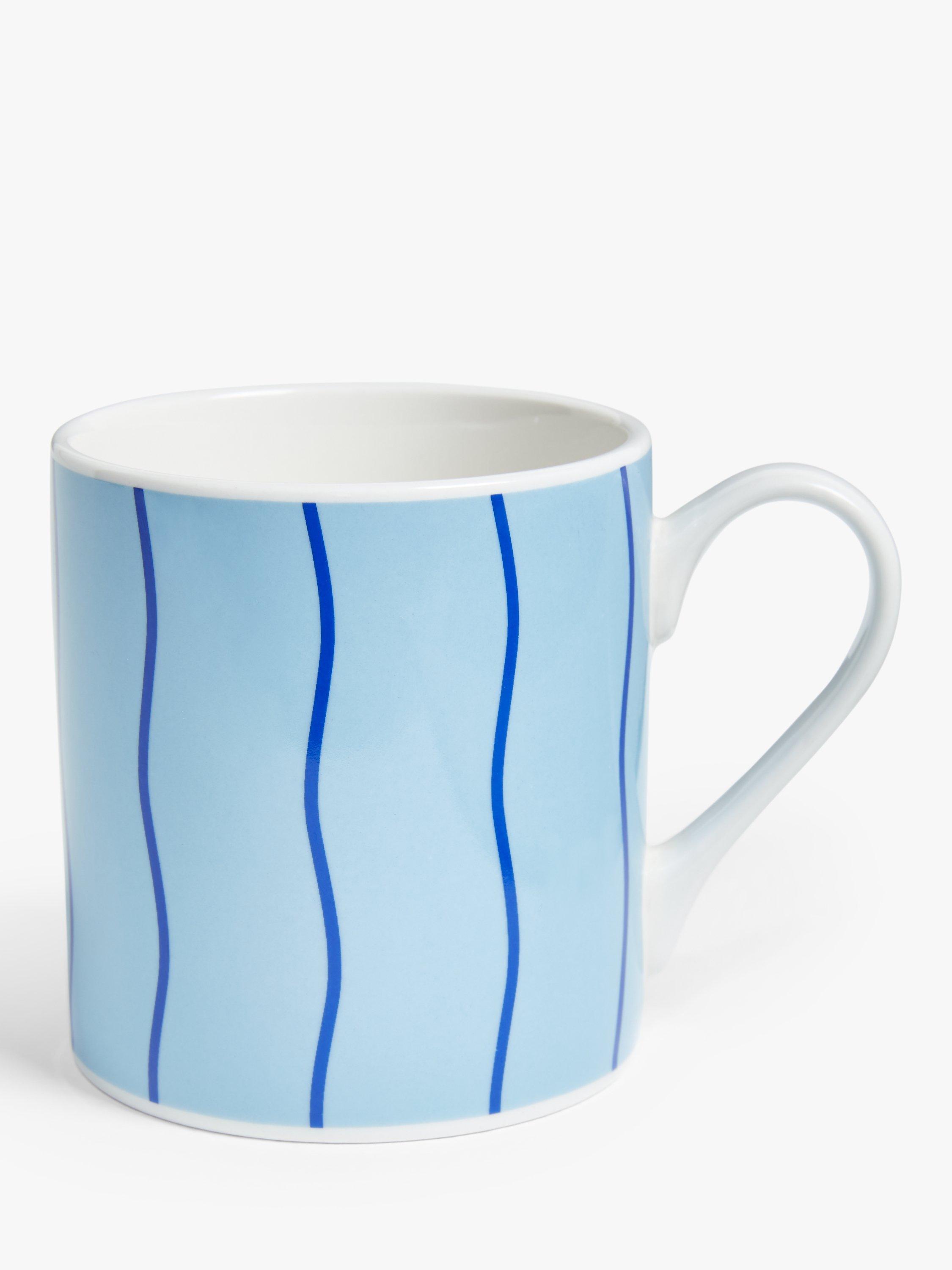 John Lewis ANYDAY Wiggle Stoneware Mug, 300ml