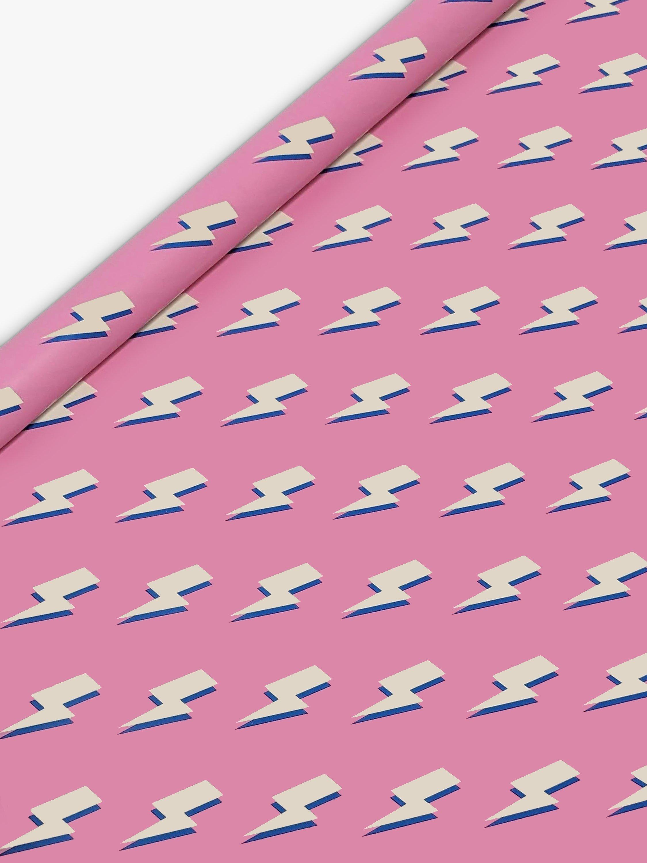 Eleanor Stuart Lightning Bolt Wrapping Paper, 3m