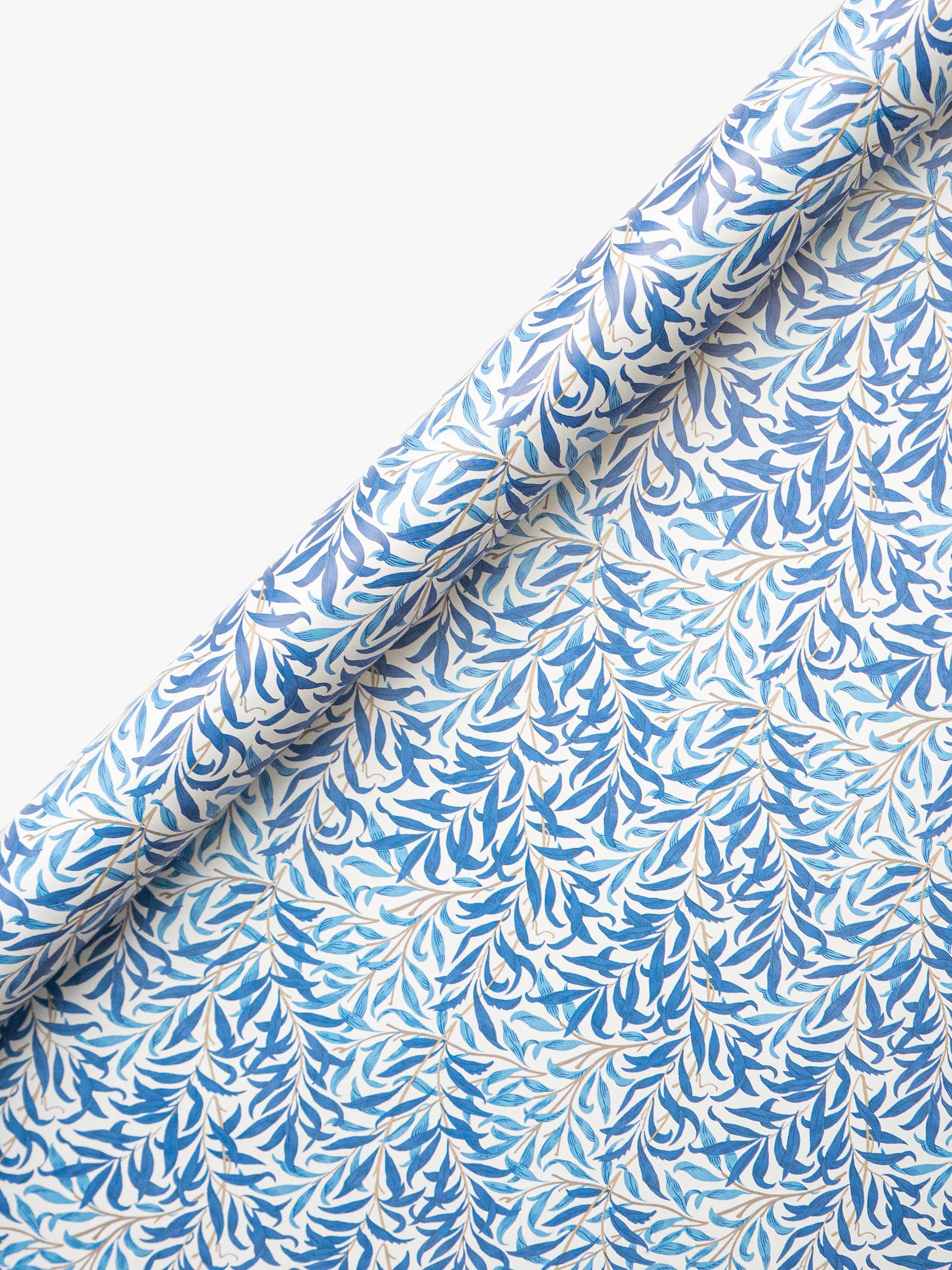 Morris & Co. Woad Willow Wrapping Paper, 3m