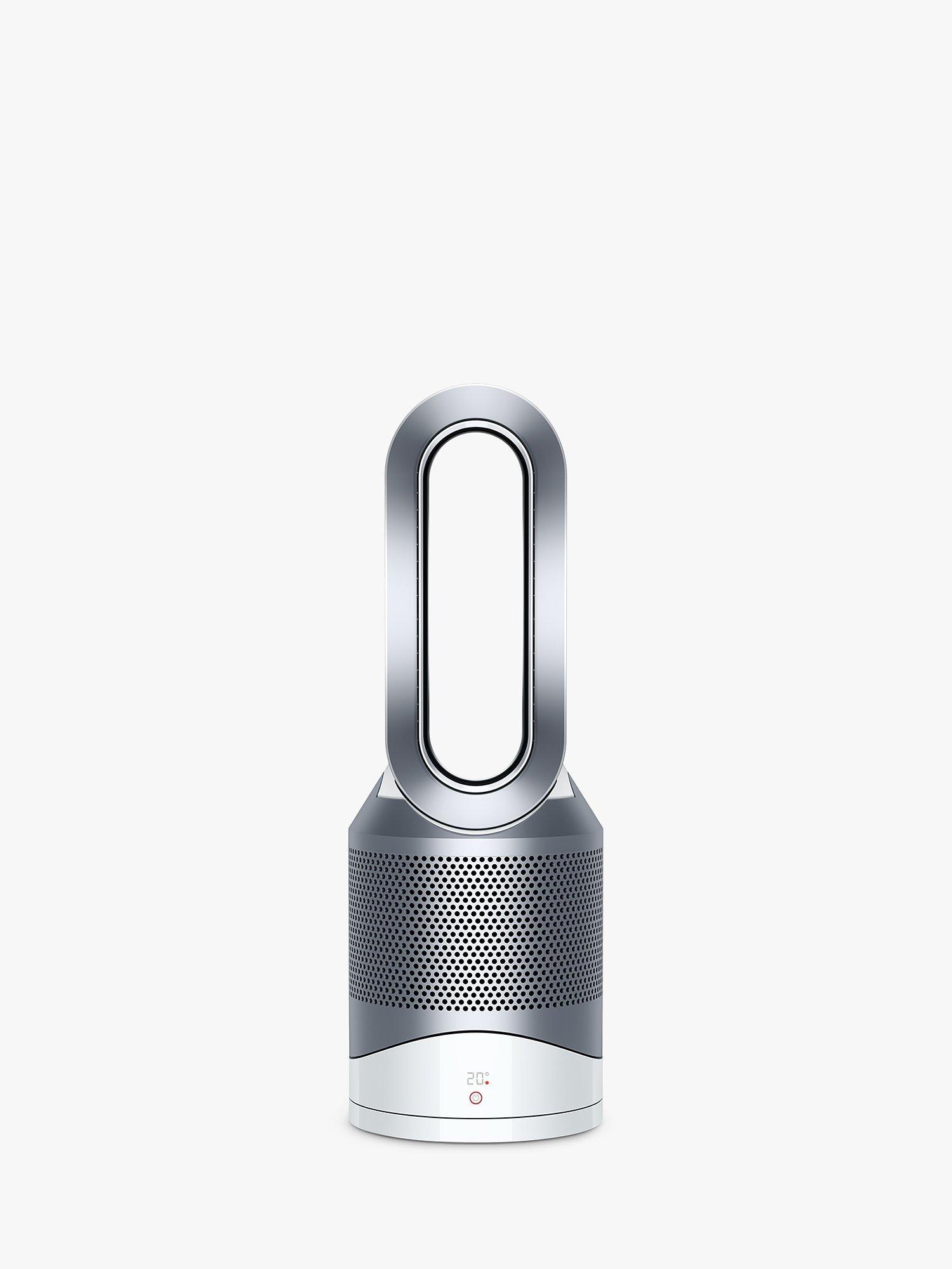 Dyson Pure Hot + Cool Purifying Fan Heater, White/Silver