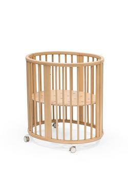 Stokke Sleepi V3 Mini Oval Crib, Natural