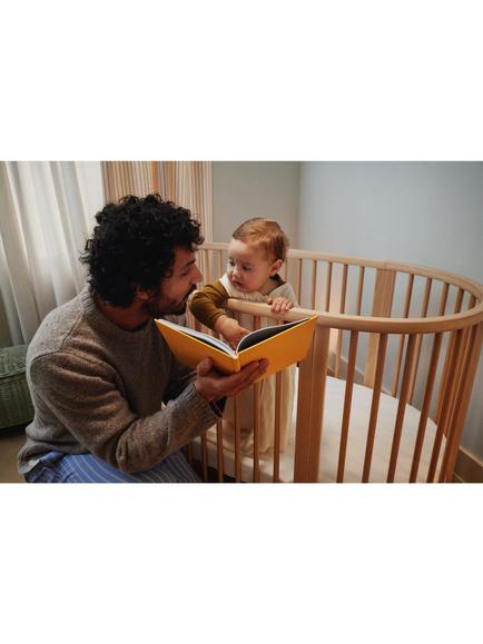 Stokke Sleepi V3 Oval Crib - view 2, Natural