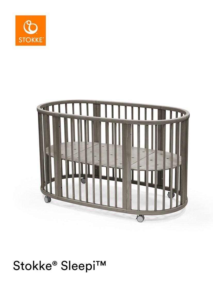 Stokke Sleepi V3 Oval Crib Haze Grey