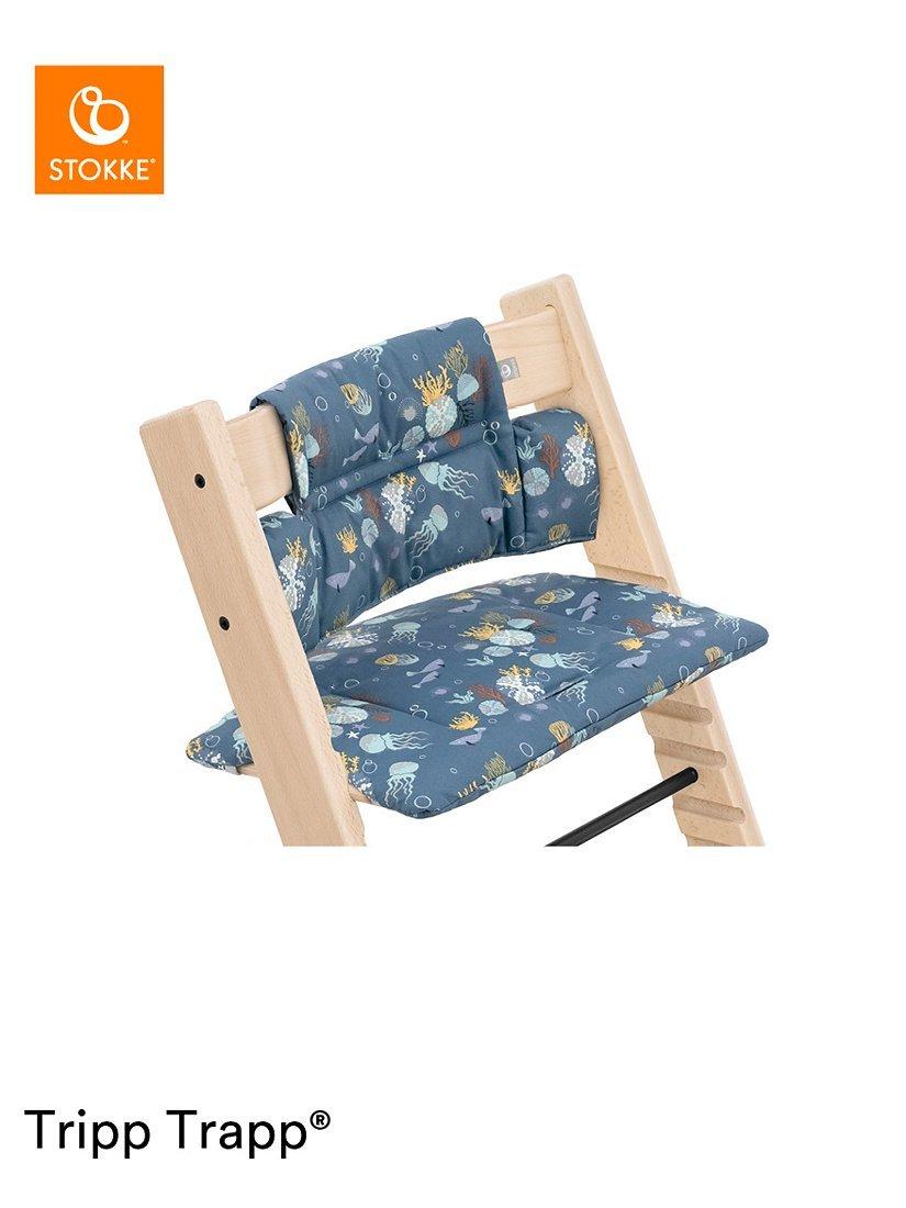 Stokke Tripp Trapp Classic Highchair Cushion, Into the Deep