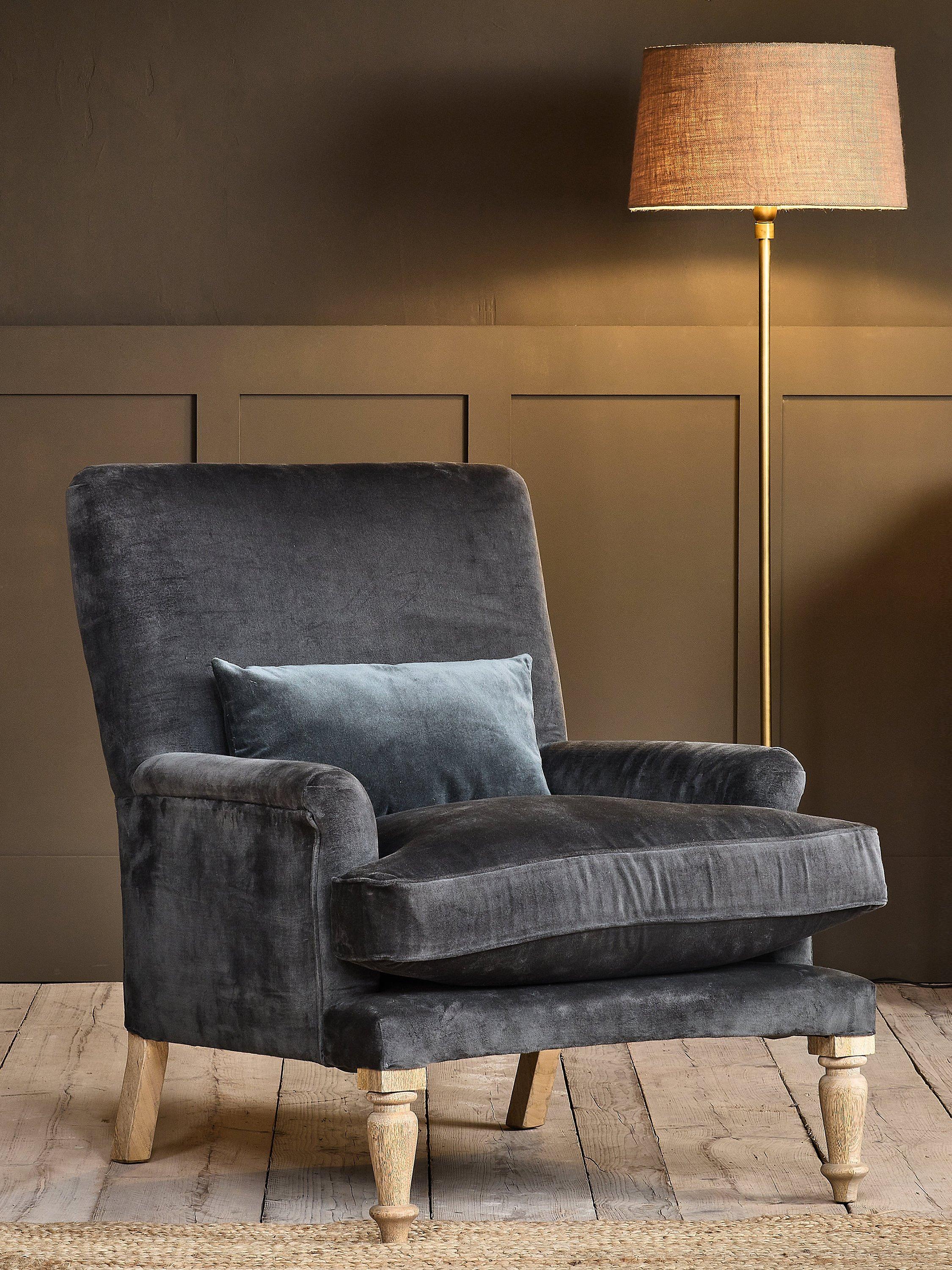 Nalla Range, Nkuku Nalla Velvet Armchair