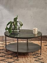 John Lewis Hairpin Coffee Table Dark Oak