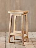 nkuku Ambi Mango Wood Tall Stool, Natural