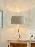 nkuku Baba Large Tall Glass Lamp Base