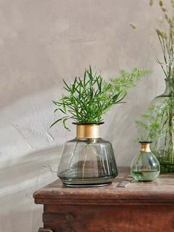 nkuku Miza Vase, H32cm - view 2, Green