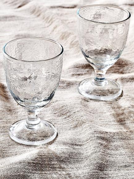 nkuku Yala Wine Glass, Set of 4, 240ml, Clear - view 2, Clear