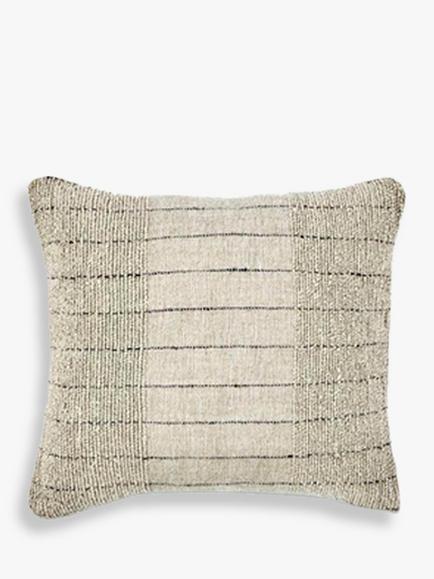 nkuku Mayla Square Cushion Cover, Natural, Natural