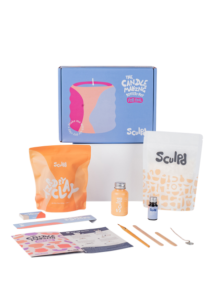 Sculpd Candle Making Kit, Rose and Peony - view 2, 
