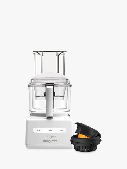 Magimix 4200XL Premium Food Processor, White, White